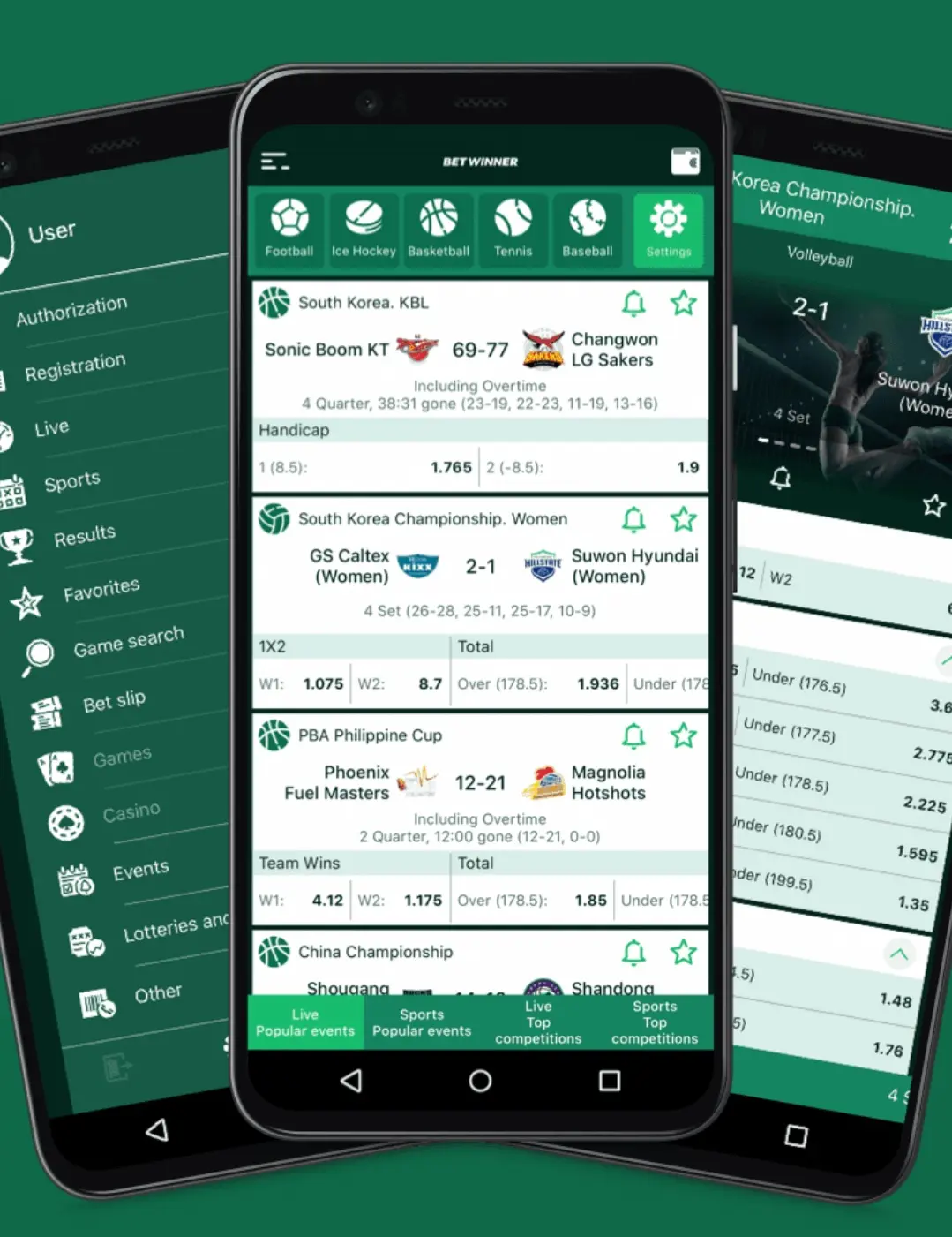 Betwinner españa