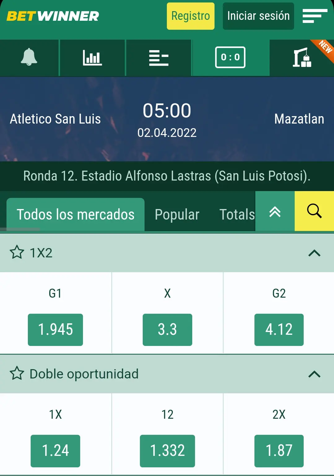 Betwinner españa