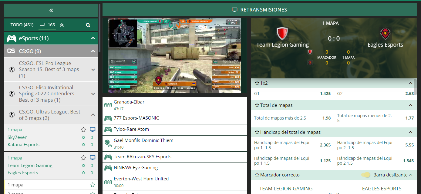 Betwinner españa