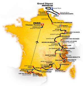 Tour de Francia etapas