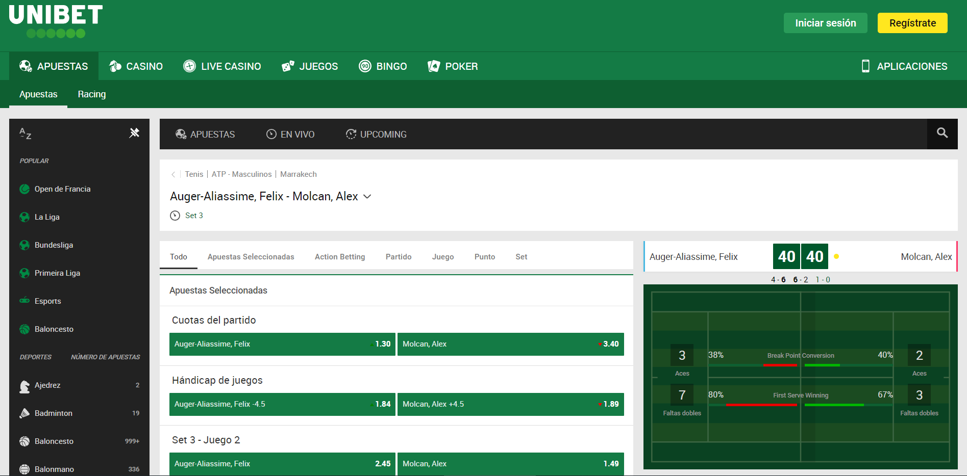 Unibet apuestas en vivo Unibet apuestas en vivo