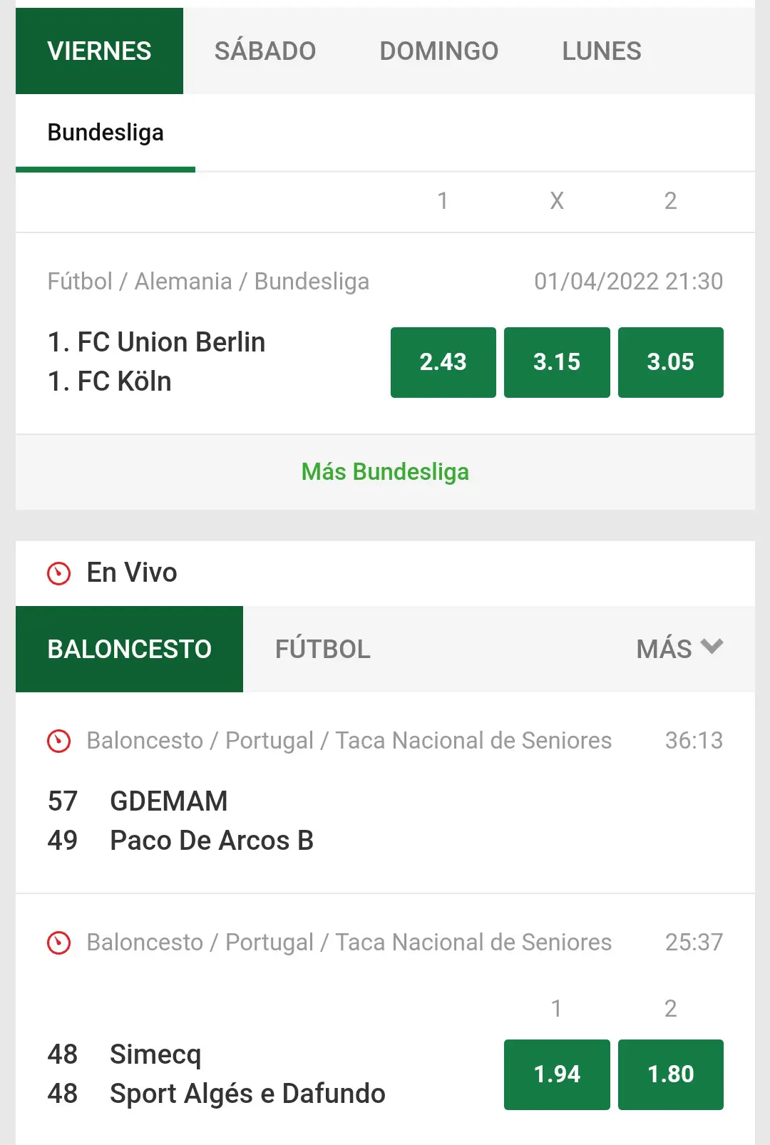 Unibet cuotas Unibet cuotas