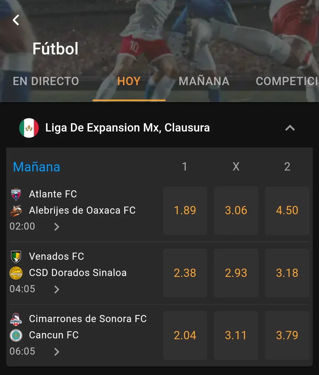 cuotas de deporte cuotas de deporte