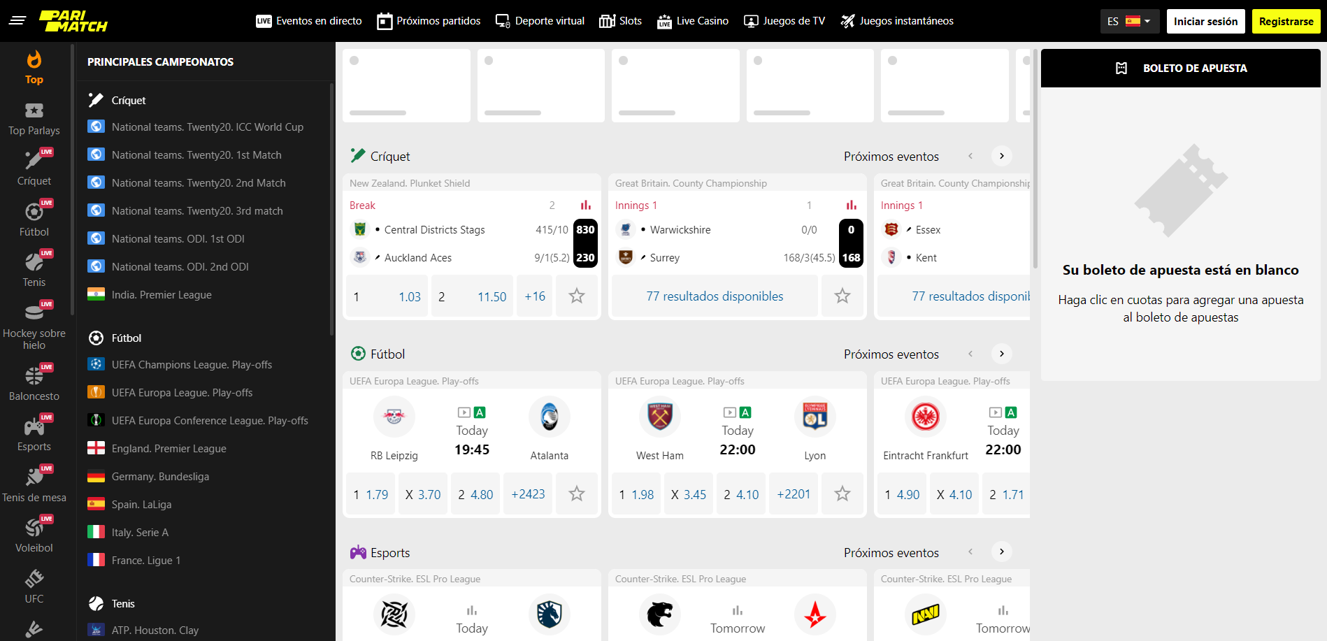 parimatch revisi&oacute;n apuestas