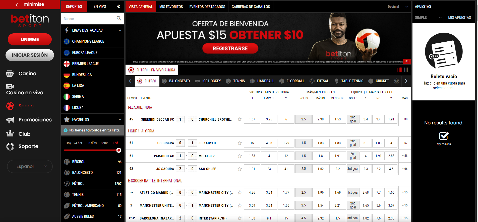 Revisión de Betiton Apuestas Revisión de Betiton Apuestas