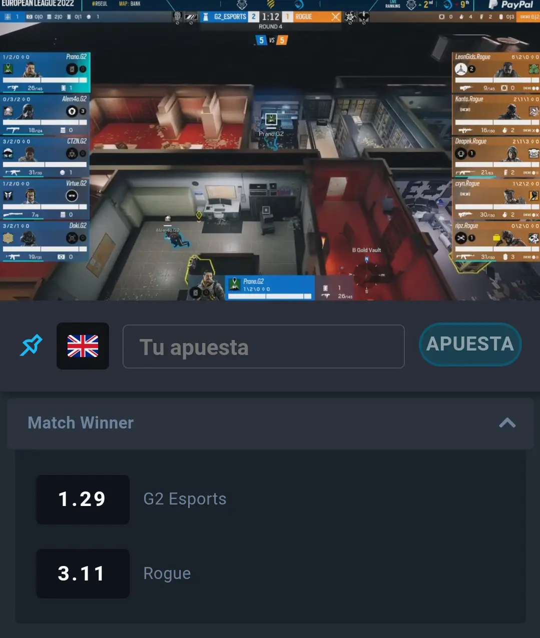 apuestas en vivo de thunderpick apuestas en vivo de thunderpick