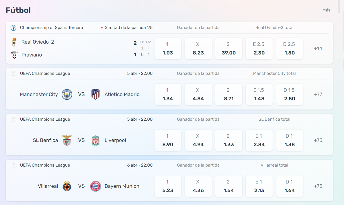 cuotas de apuestas cuotas de apuestas