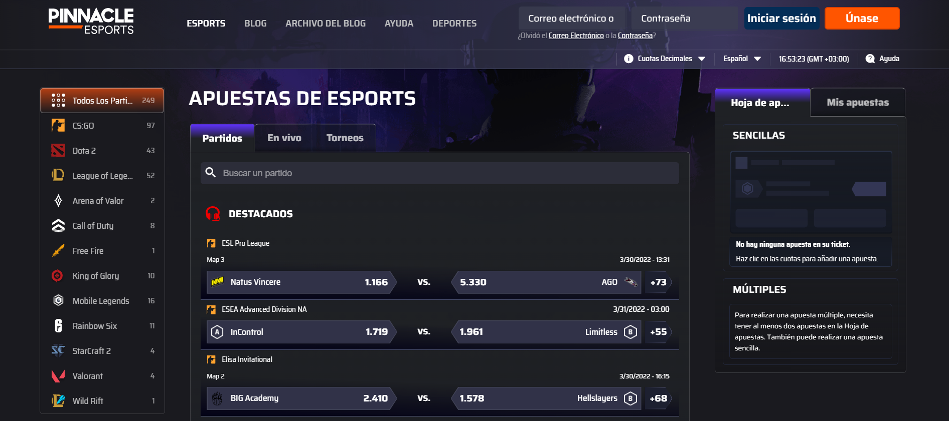 esports apuestas esports apuestas