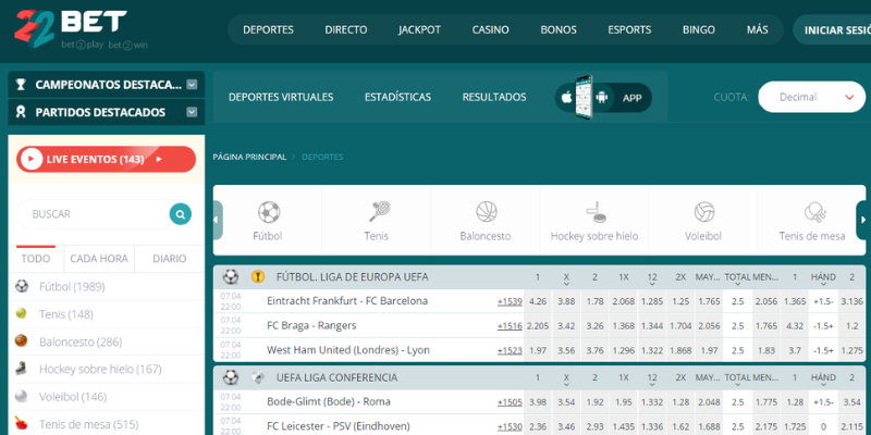 casa-de-apuestas-de-bitcoin-22bet