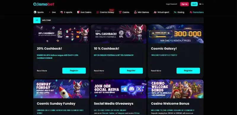 cosmobet opiniones