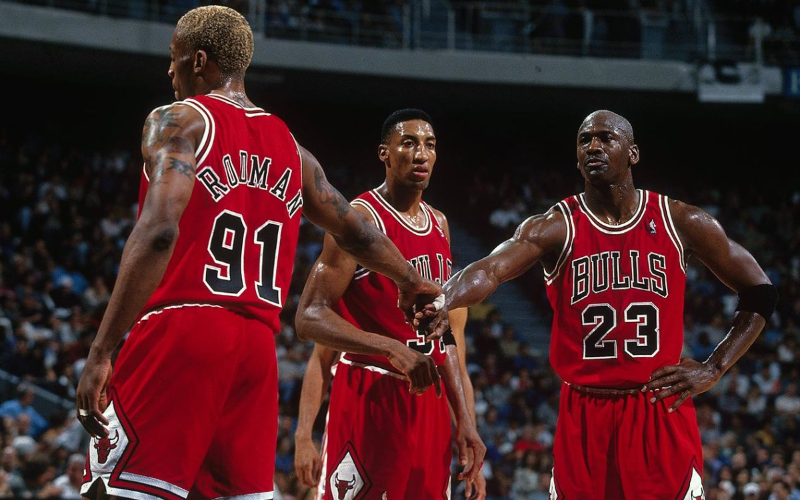 equipos de NBA; Chicago Bulls 1995-1996