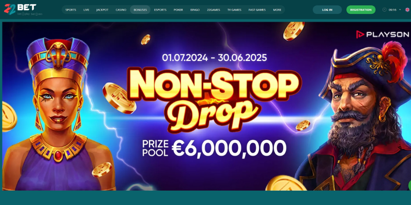 Non stop drop