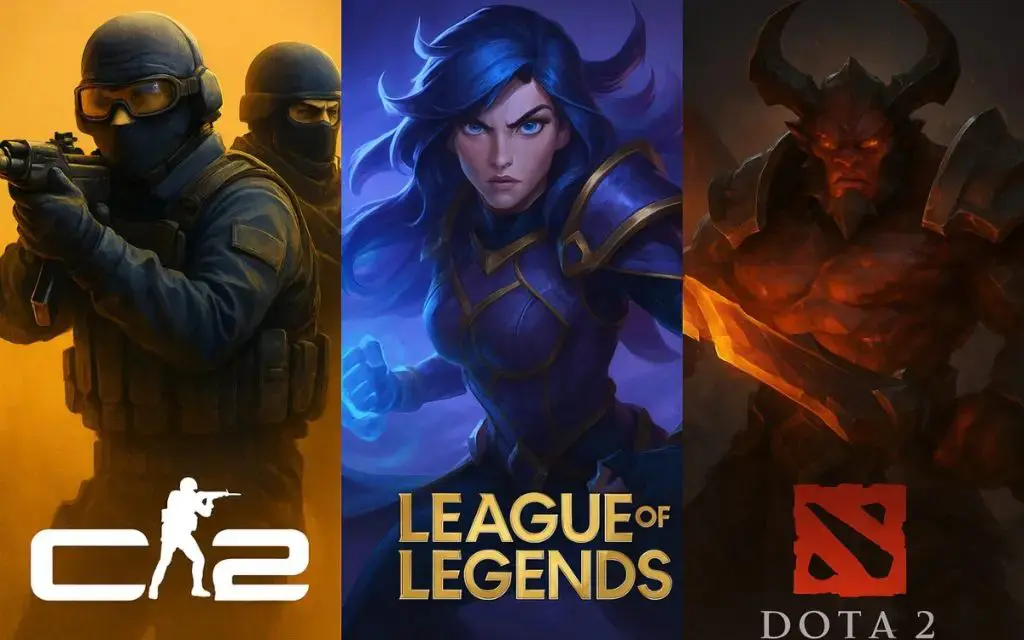 consejos de apuestas en CS2, LoL y Dota 2