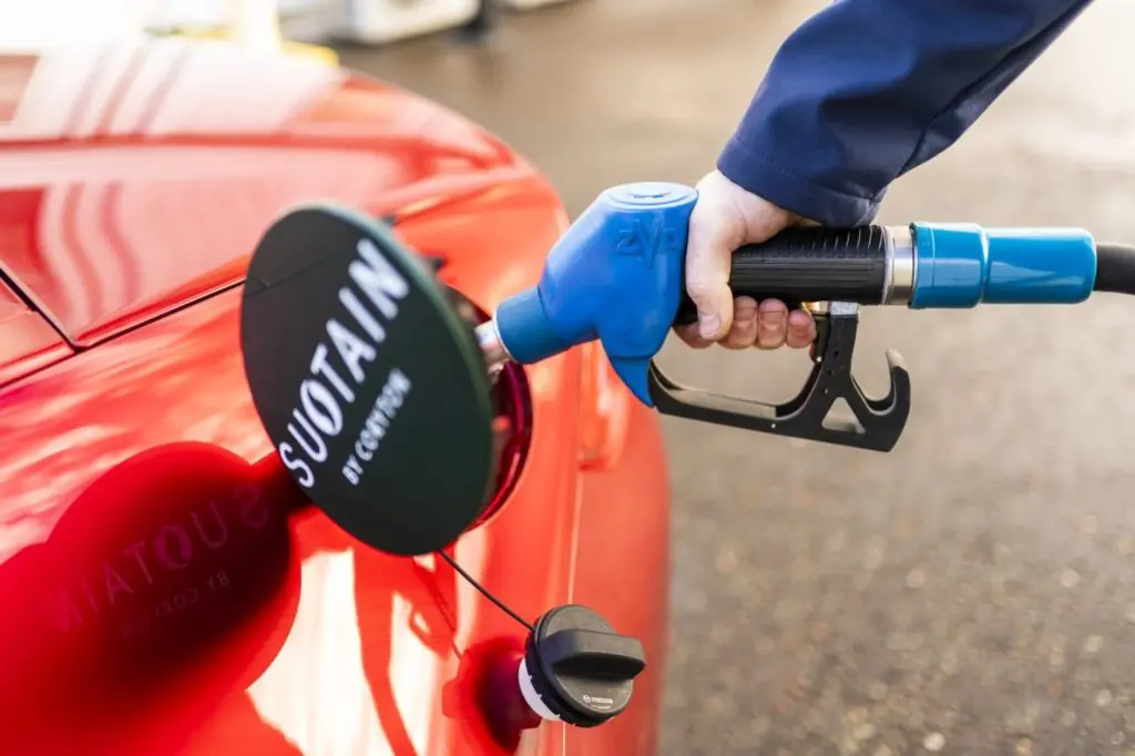 combustible sostenible en Fórmula 1
